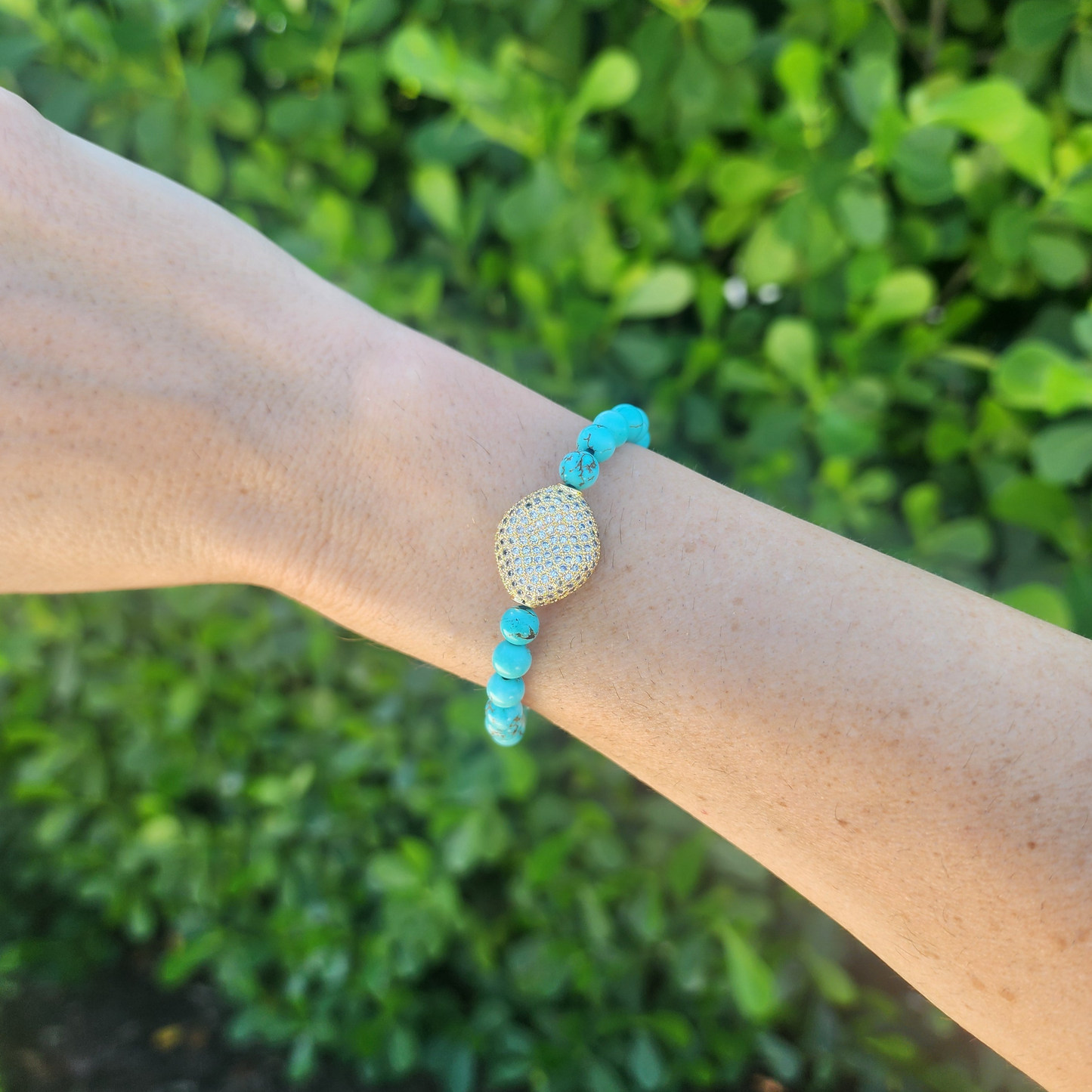 Pebble Bracelet in Turquoise