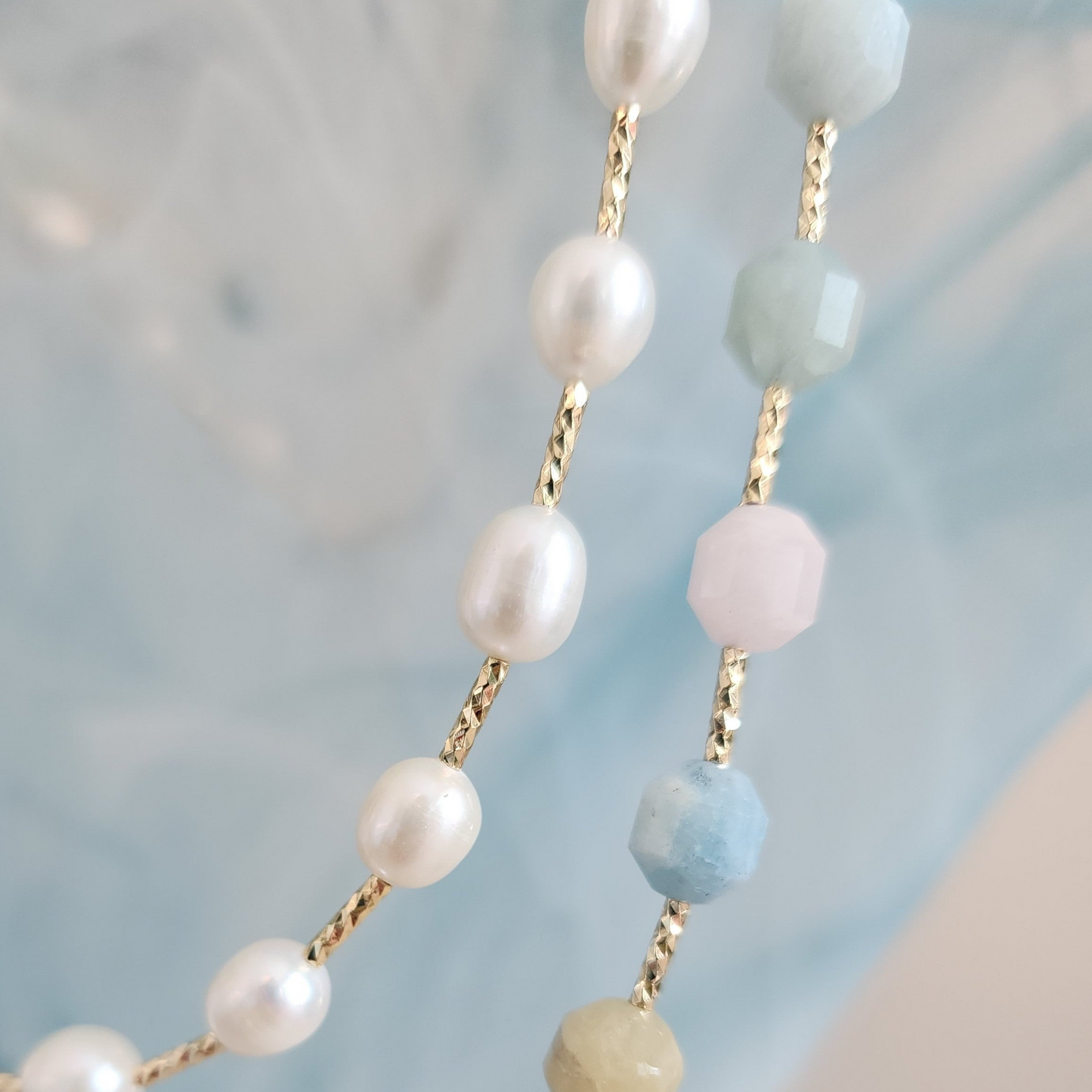 Corde d'Or Morganite Necklace