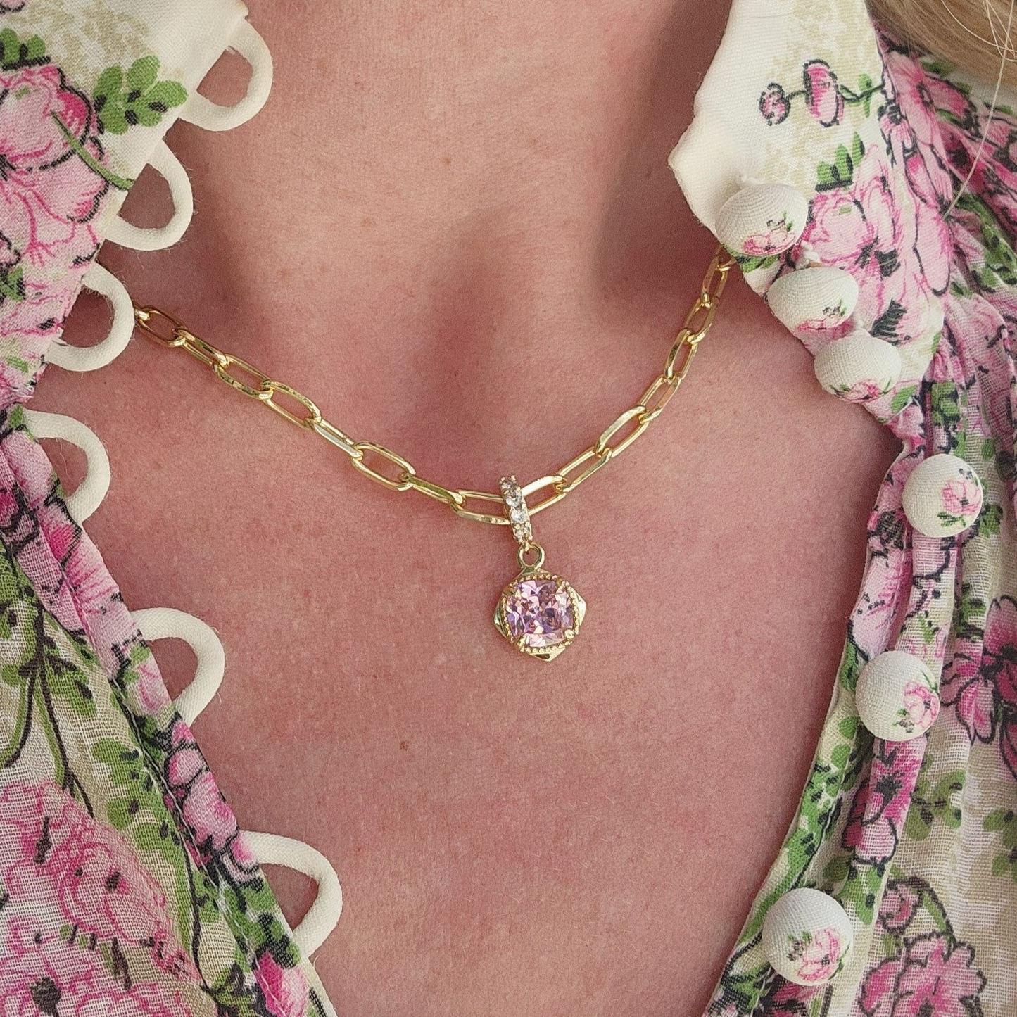 Colony Pink Necklace