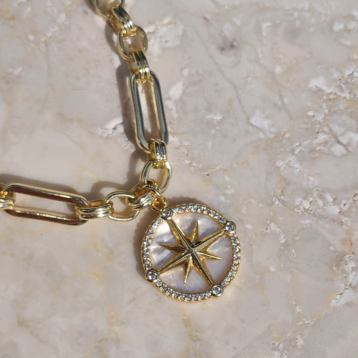 Compass Chain Necklace