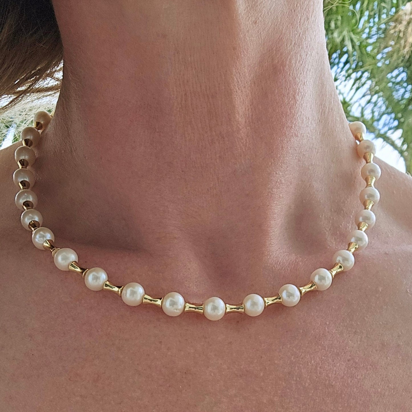 Luxe Pearl Necklace