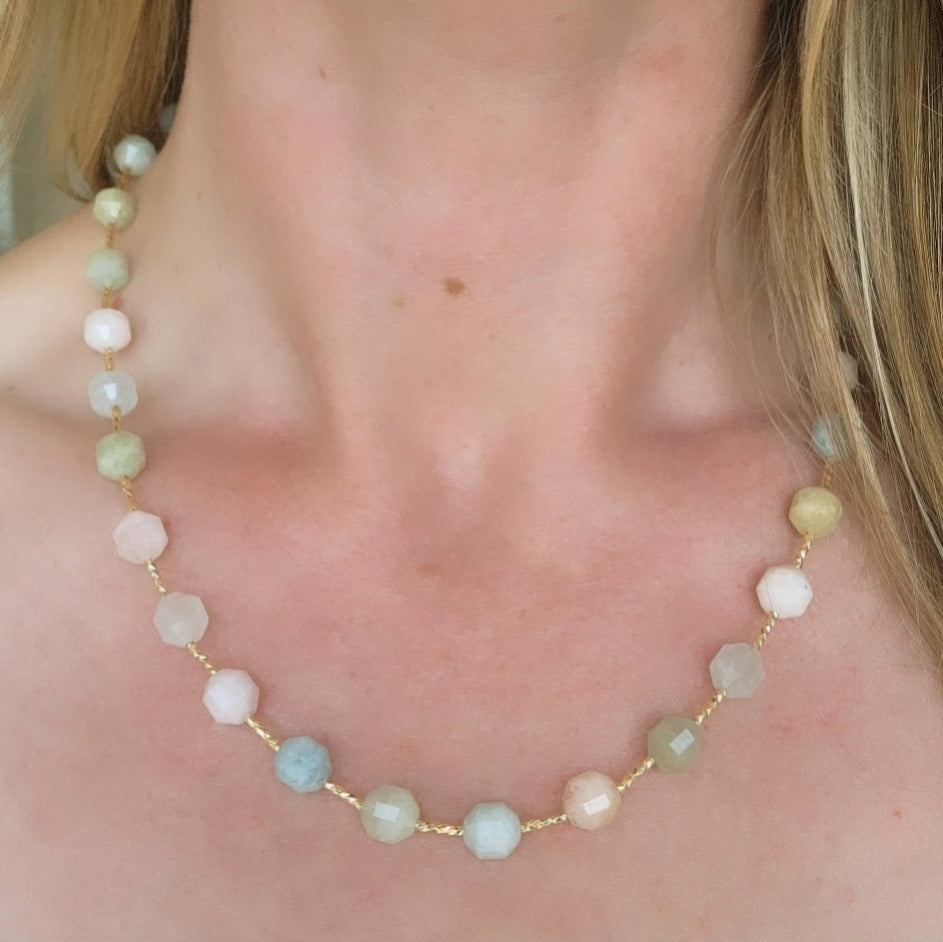 Corde d'Or Morganite Necklace