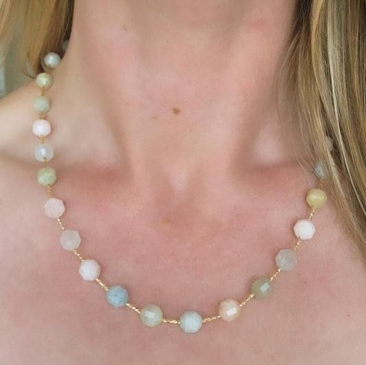 Corde d'Or Morganite Necklace