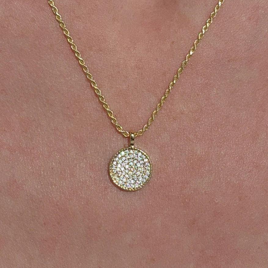 Circle Pendant Necklace