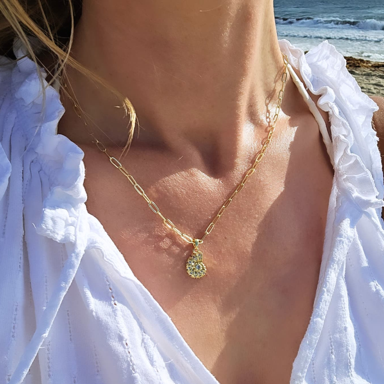 Nautilus Pendant Necklace