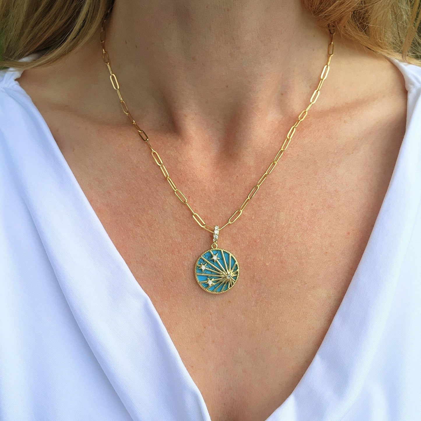 Turquoise Sky Necklace