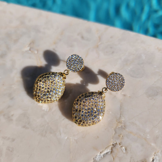 Pebble Drop Earrings