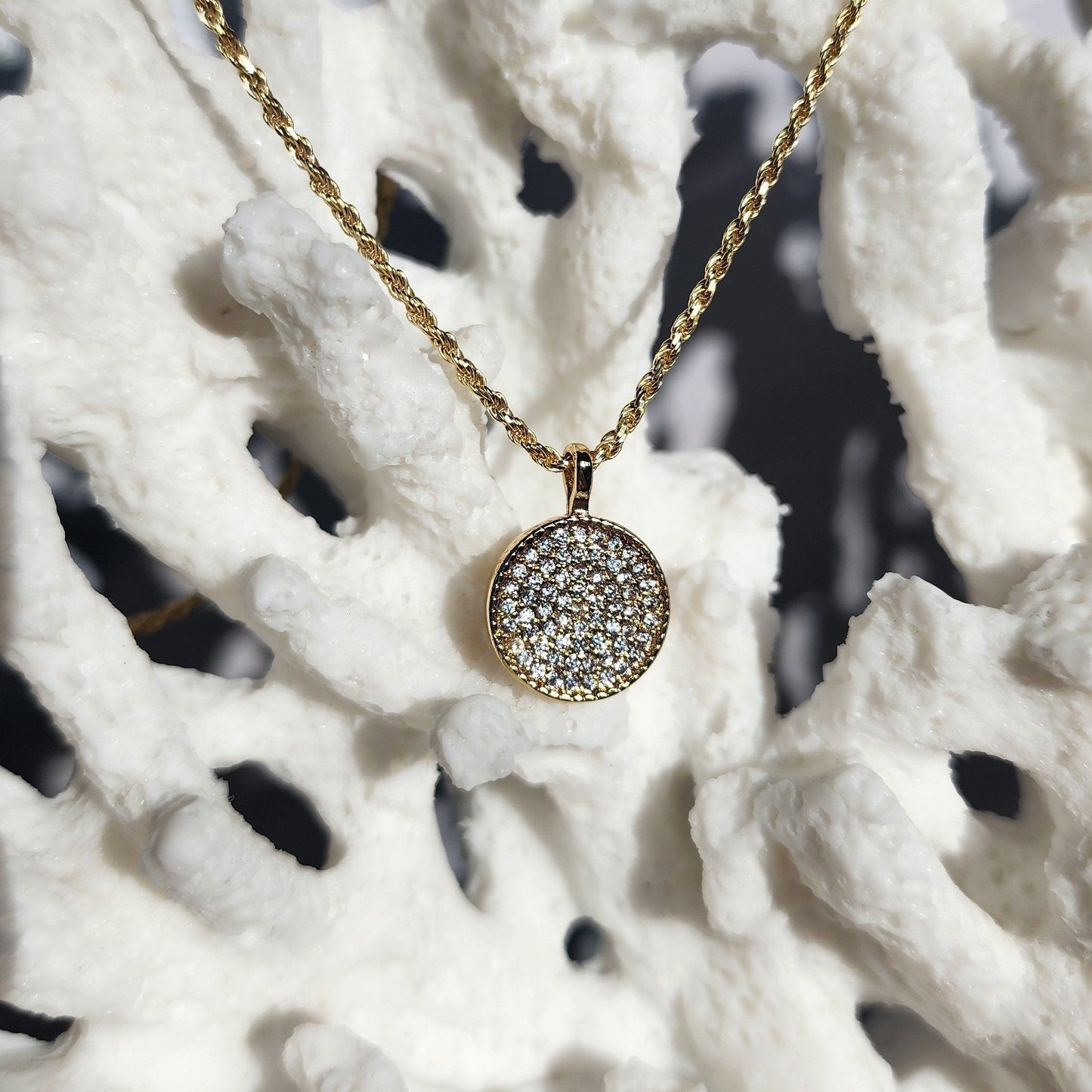 Circle Pendant Necklace
