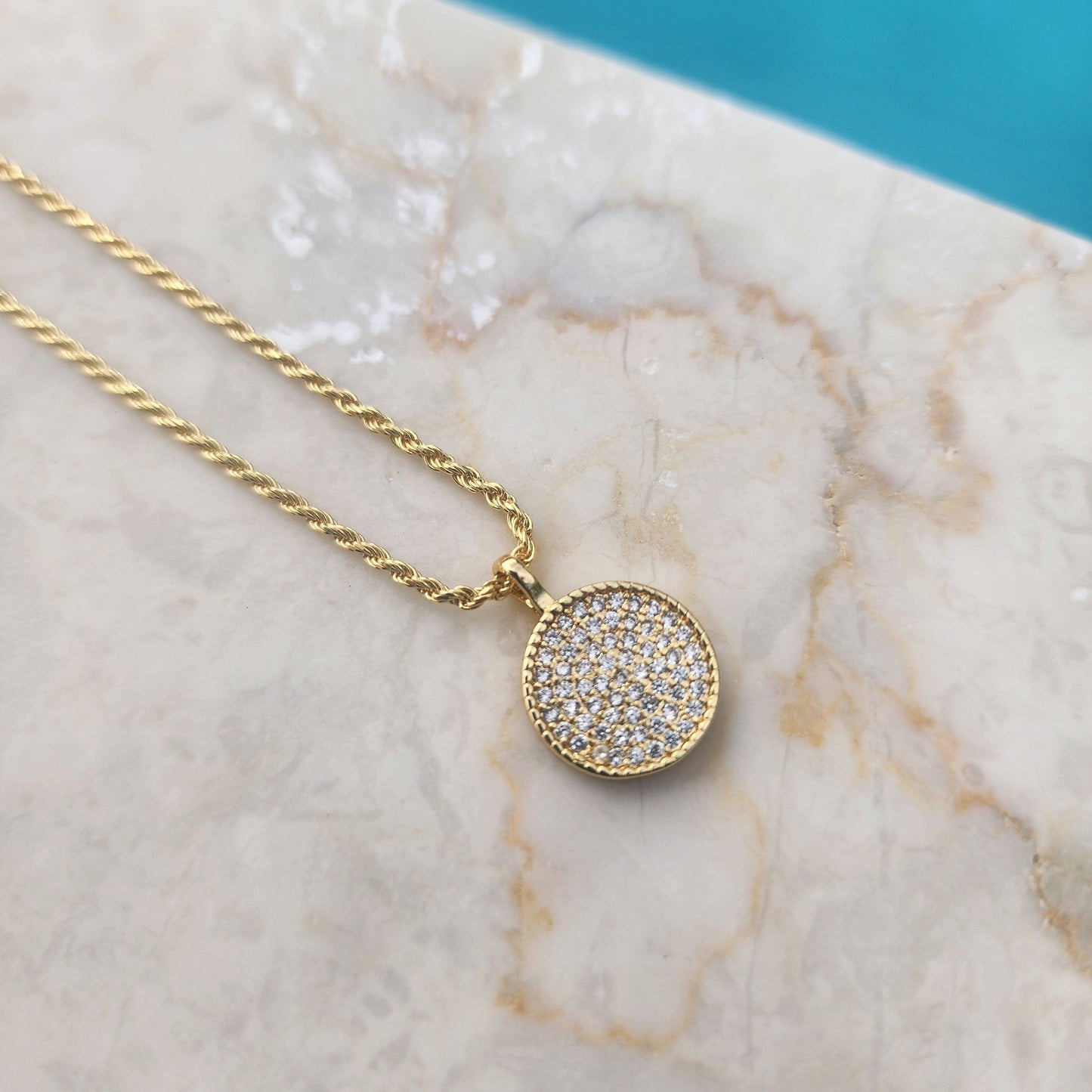 Circle Pendant Necklace