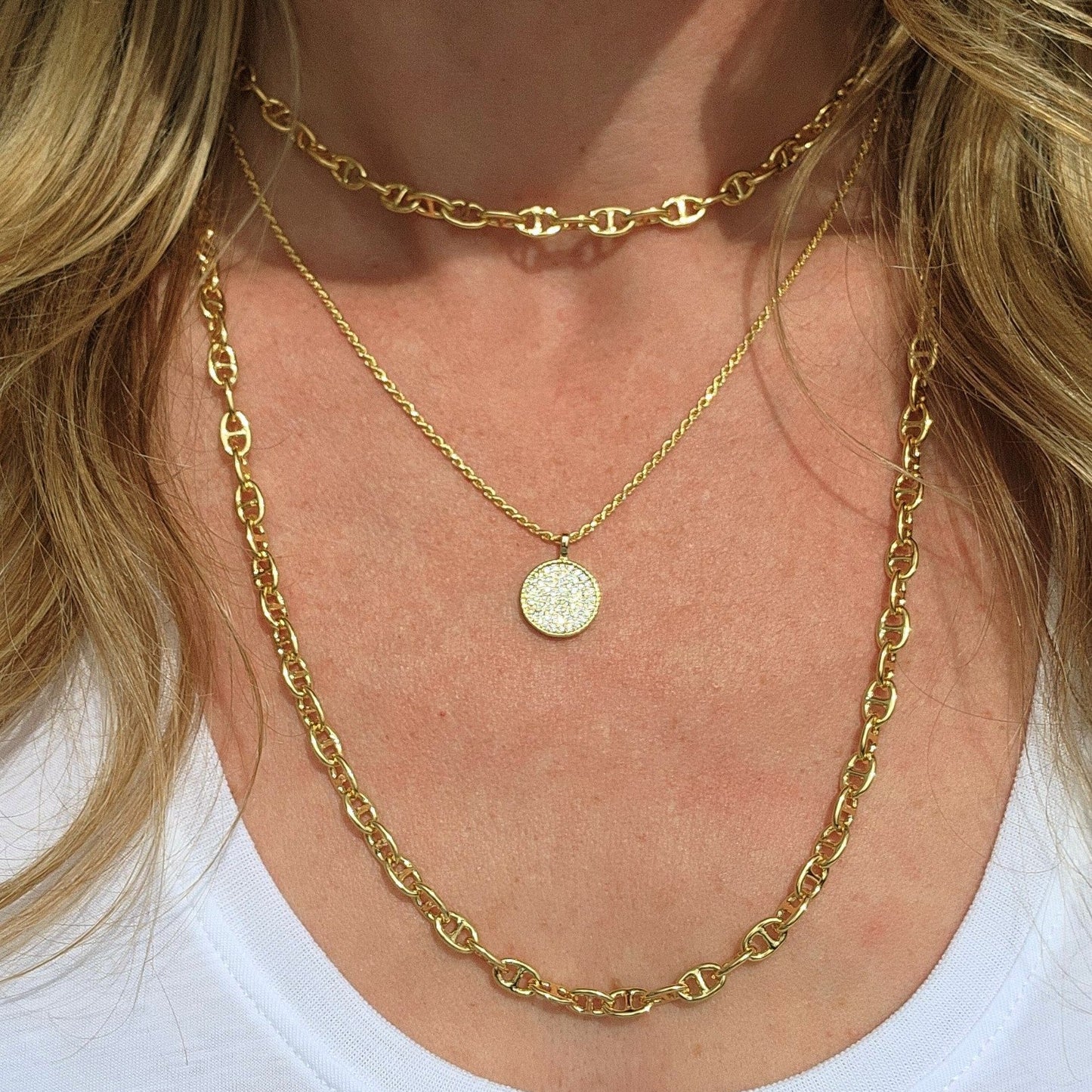 Circle Pendant Necklace