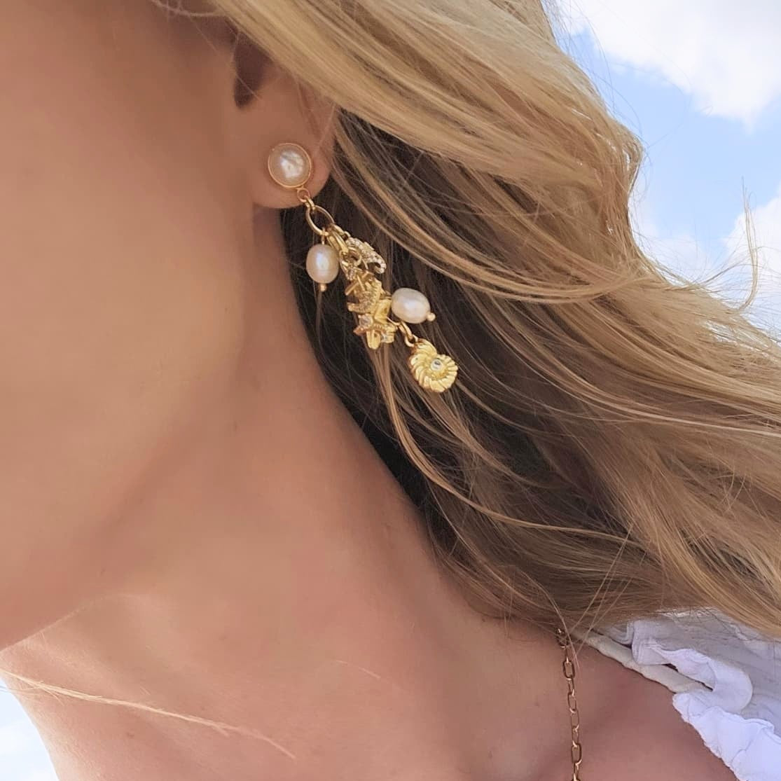 Ocean Charms Earrings