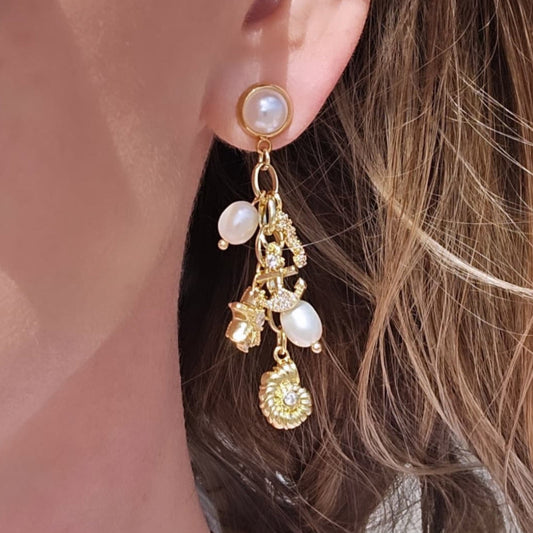 Ocean Charms Earrings