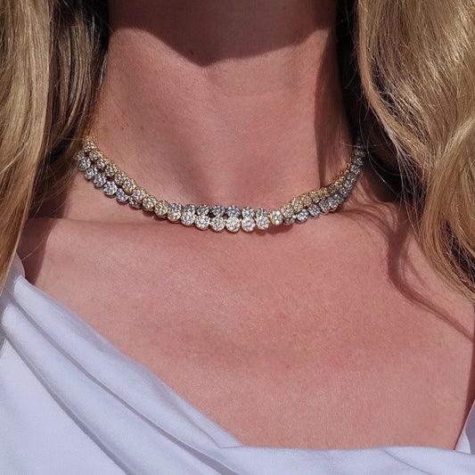 Pavé Tennis Necklace